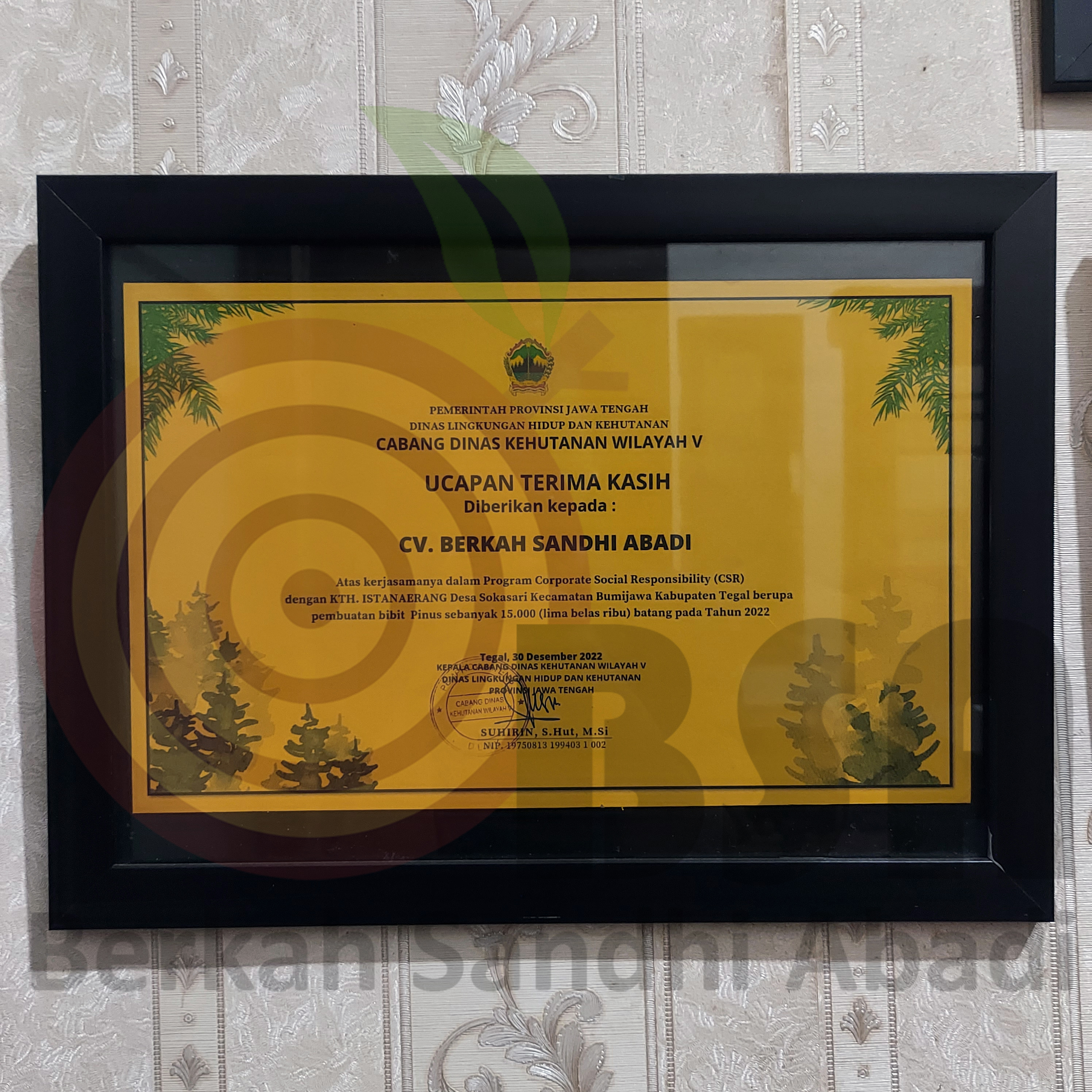 Dokumen CSR & Penghargaan